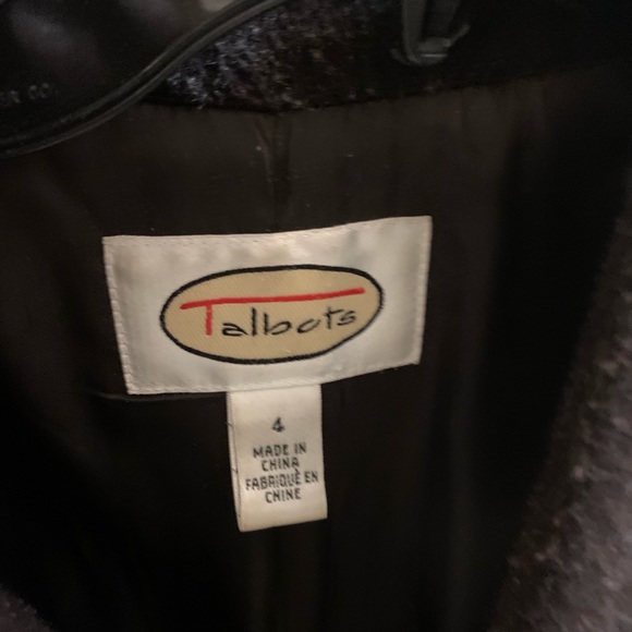 Talbots Full Length Women’s 100% Wool Coat Coat 4 - Picture 4 of 4